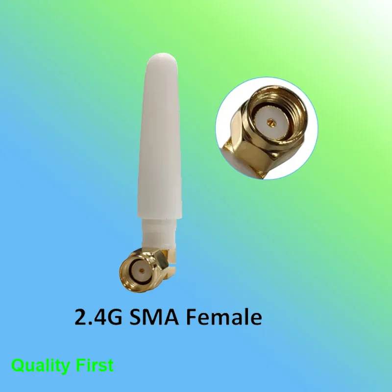

EOTH 2,4g антенна 2 ~ 3dbi sma, гнездовая wlan Wi-Fi 2,4 ГГц антенна pbx iot модуль роутер tp link сигнальный приемник антенна с высоким коэффициентом усиления