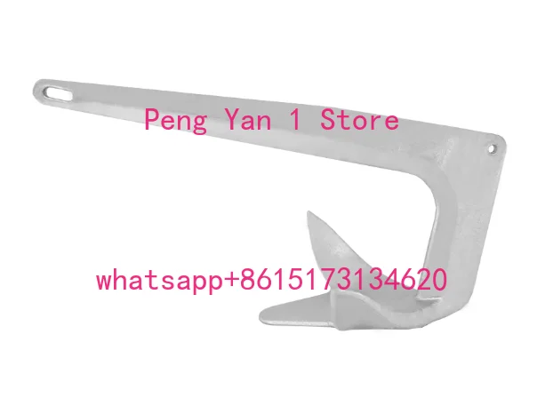 Carbon steel Bruce anchor anchor precision castings, marine marine yacht hardware accessories