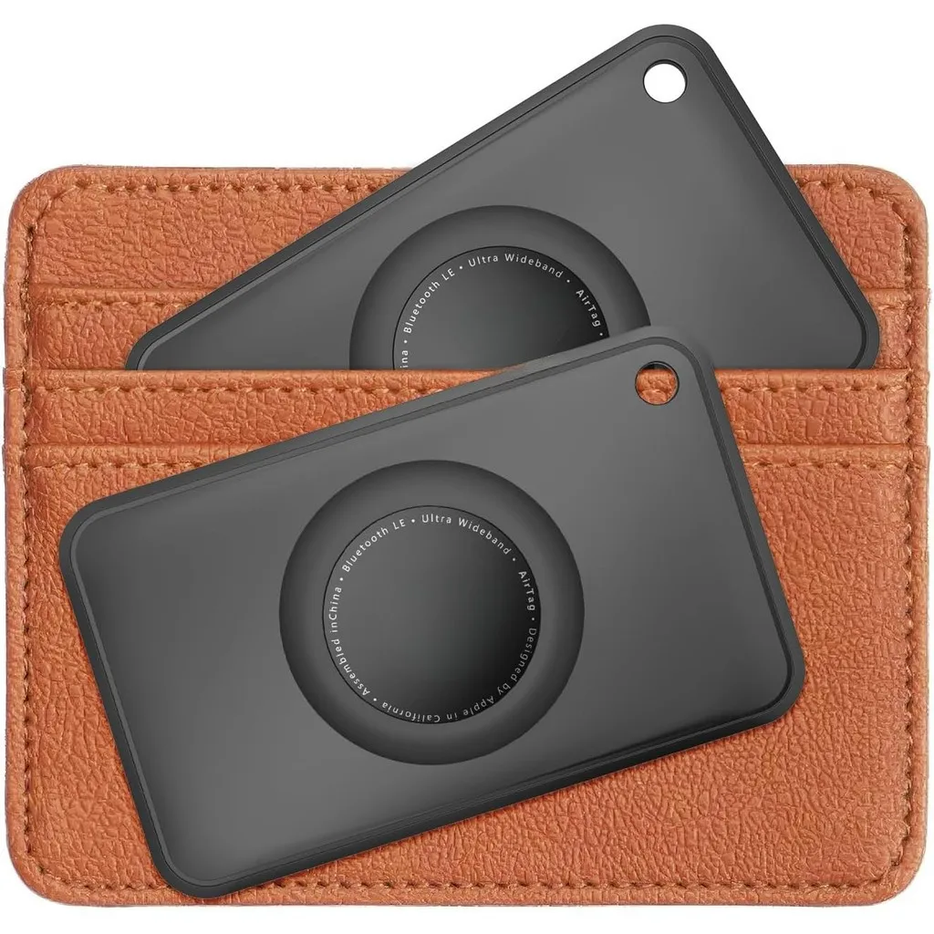 Ultra Airtag Holder Wallet Card,Slim Air tag Card,Airtags Case for Wallet,Purse,Handbag,Clutch,Backpack,Pocket