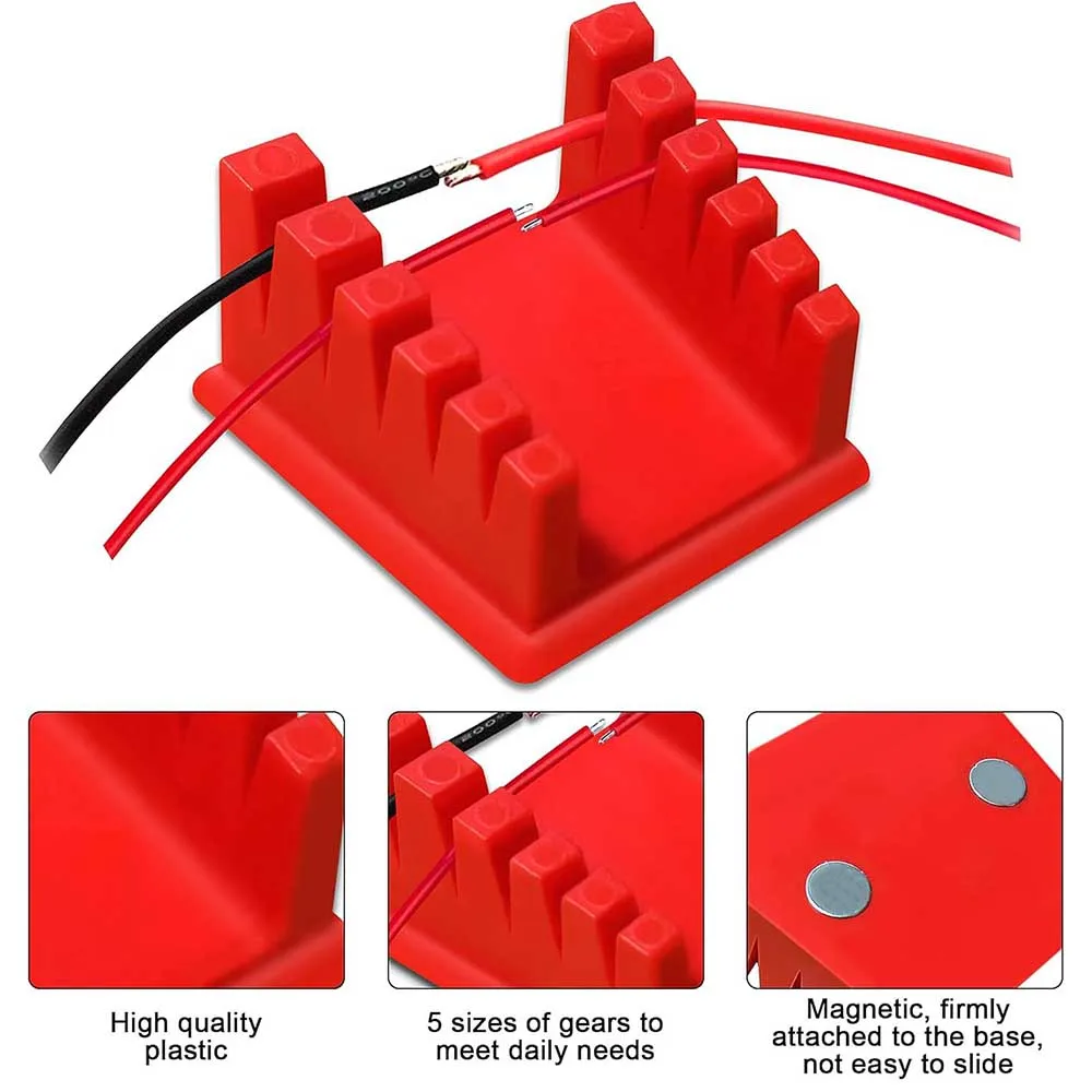 Sodering Tools ABS Wire Fixture Bracket Welding Table Clamp Fixed Clamp Magnetic Welding Bench For Thick And Thin Wire Clamp
