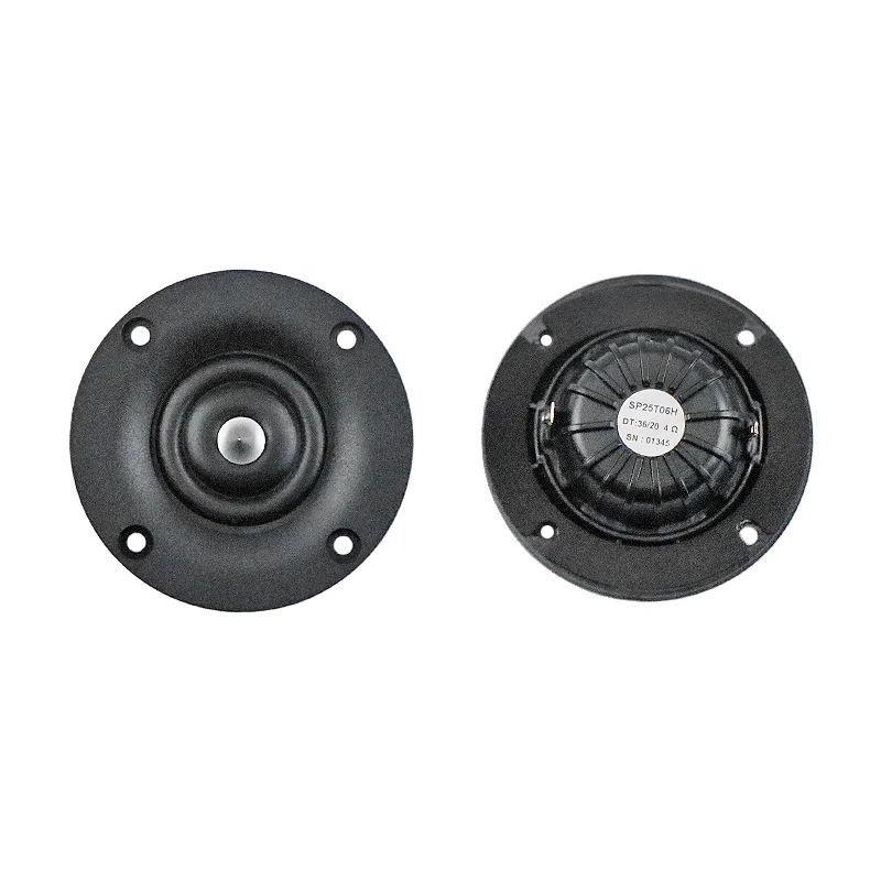 GHXMedals Tête de Sucette Classique 3 pouces 72mm Twecirculation Haut-Parleur Avec injfilm + couvercle magnétique arrière Néodyme 4ohm 30W HIFI-END 1 Paires