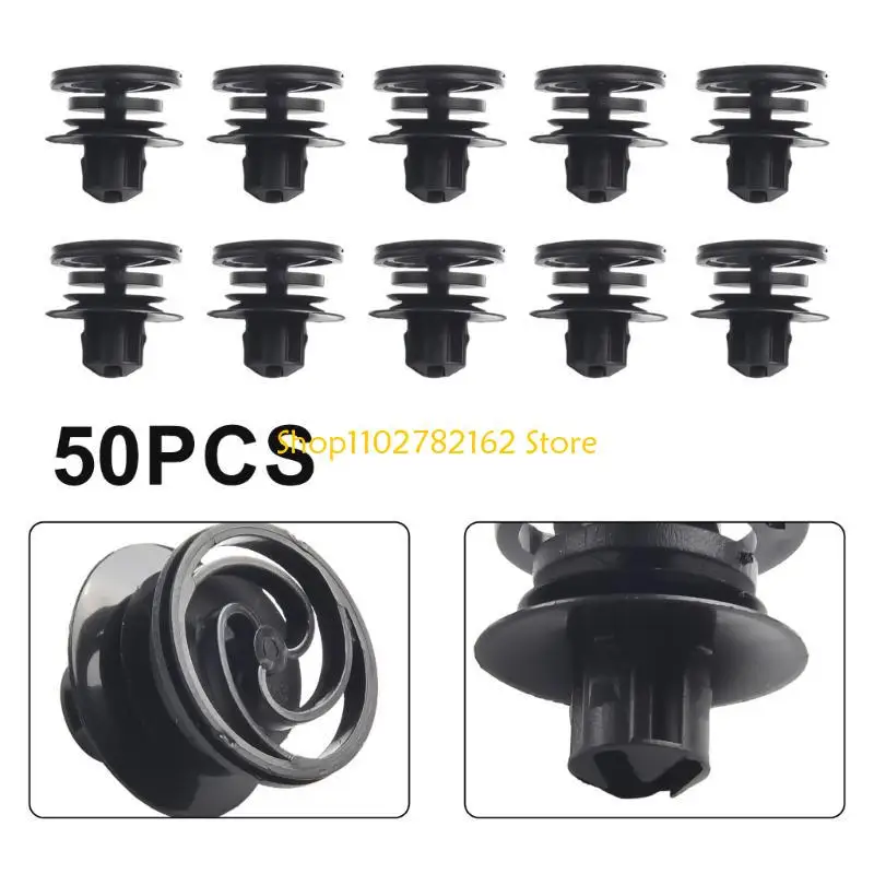 

547B High Durability Car Door Panel Card Trim Fasteners Retainers For Easy Replacement Improved Interior Appearance Set Of 50