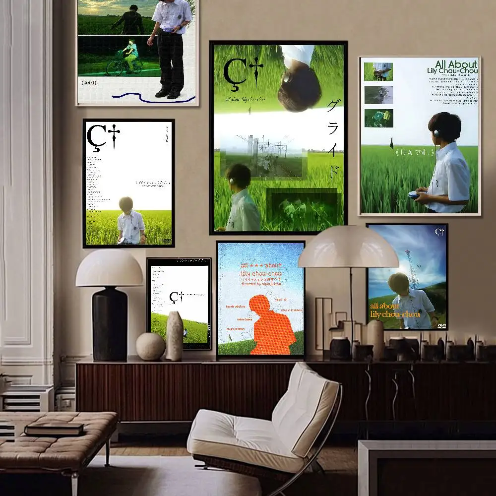 Movie A-All About Lily Chou-Chou Classic Vintage Posters Vintage Room Home Bar Cafe Decor Nordic Home Decor