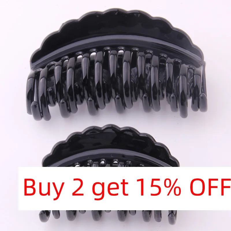 Newest Hot Sale Classical Hair Claws for Women Large Size Solid Plastic Crab for Hair Lobster Claw Design Hairpin Accessories