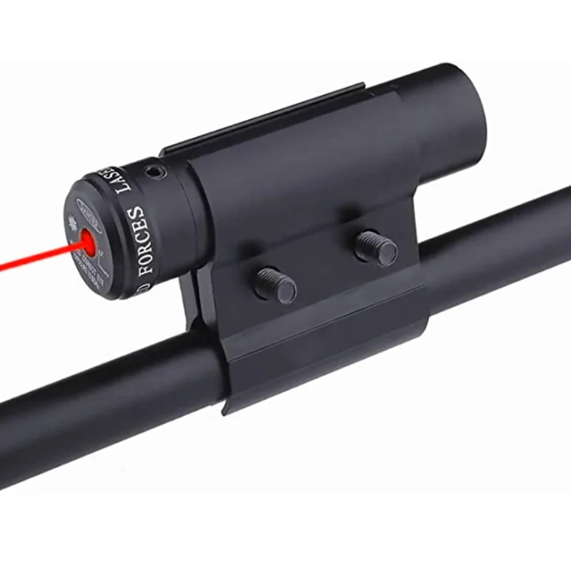 Red Dot Laser Sight with Barrel Mount and Picatinny Rail Mount Hunting and Fishing Laser Battery Included