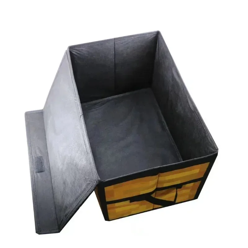 MineCraft صندوق تخزين الصدر سعة كبيرة قابلة للطي الملابس بطانية لحاف الغبار المنظم لعبة مضحك صندوق تزيين المنزل #4