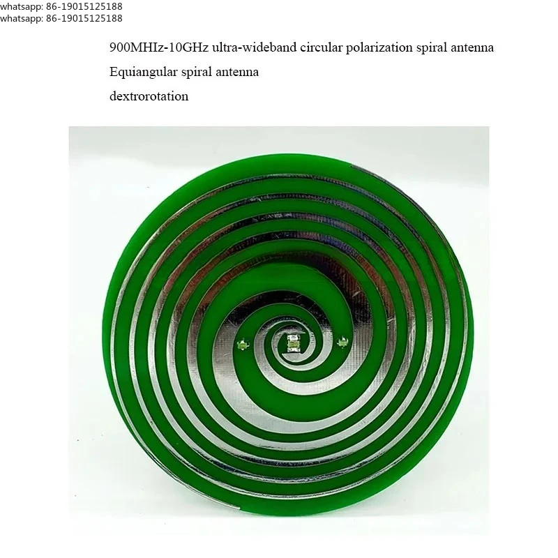 900MHZ-10GHz Circularly Polarized Antennas 3-6dBi Left Right Rotating Line Polarized Wideband Omnidirectional UWB Antennarotator