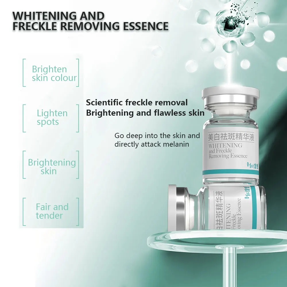 Bleken En Sproeten Verwijderen Essence 5Ml * 6 Pak Niacinamide Bleken, Krimpen Poriën, Verheldering, Anti-Aging Anti-Rimpel