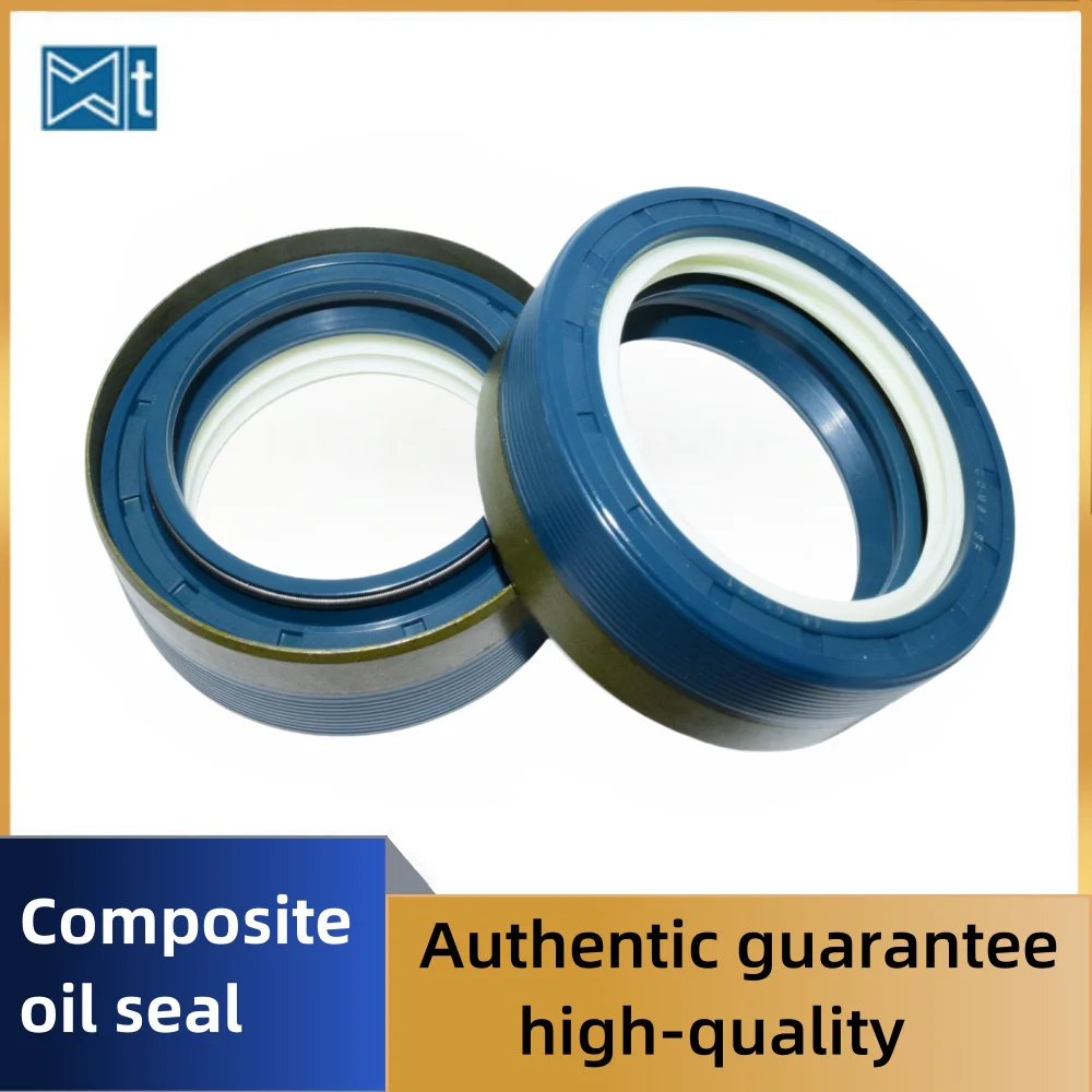 NBR+AU46*65*21mm01027624B Agricultural Machinery Oil Seal Rubber Fluorine Rubber Composite Oil Seal Seal Engineering Machinery O