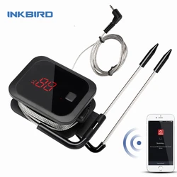 INKBIRD Wireless Meat Food Thermometer With Cooking Sensor for Oven Grill BBQ Steak Turkey Smoker Kitchen Smart Thermometer Tool