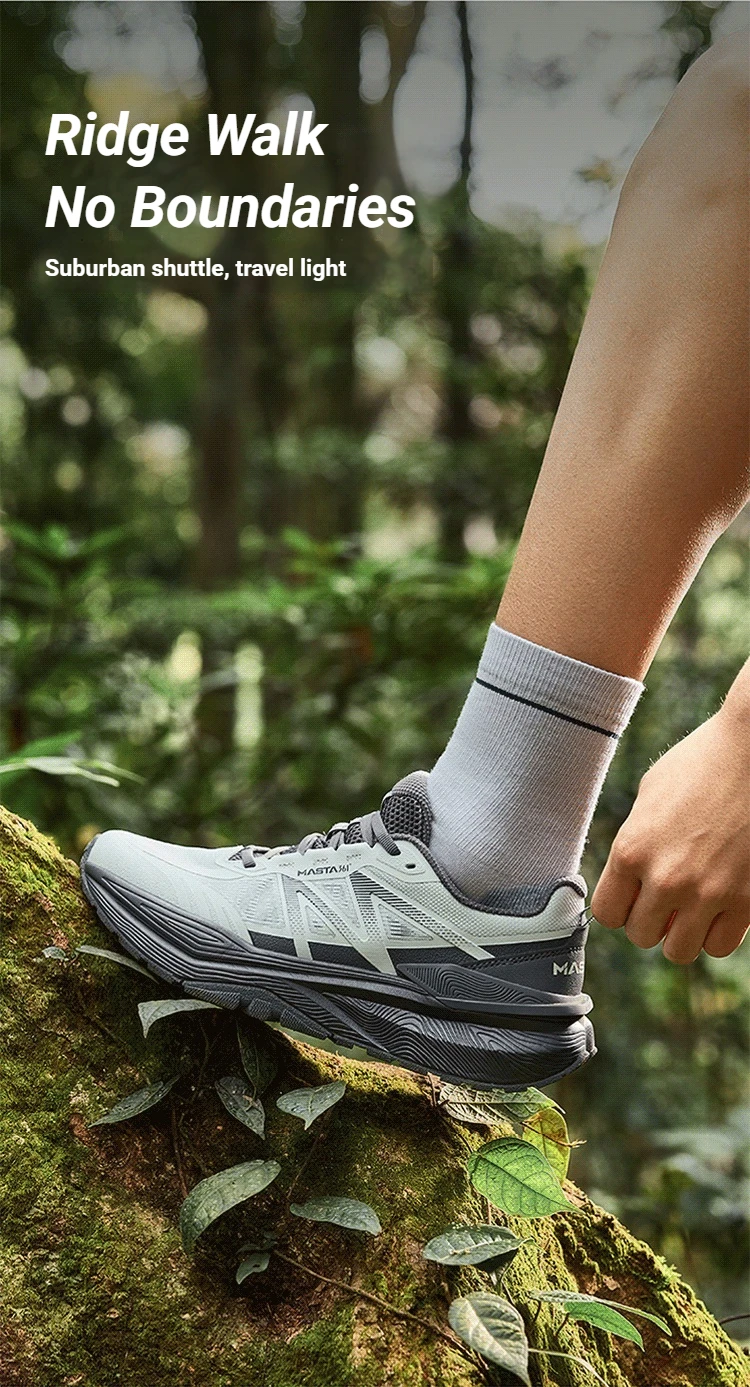361 Degrees Shanxu Herren Outdoor-Wanderschuhe, weich, leicht, atmungsaktiv, verschleißfest, Gummi, rutschfest, Herren-Sneaker 672623302 – Detail 9
