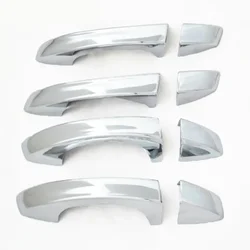 Outside Doors Case Skin Capa Sticker Chromed Exterior Door Handles Cover Trim  for Skoda Octavia A7 for Volkswagen  GOLF 7 MK7