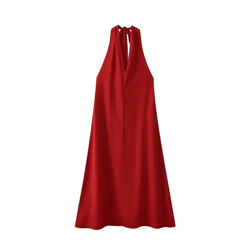 T-shirt ample avec ceinture de couleur Pure pour femmes, Dr F52500 suspendu Ne Bal européen, taille moyenne, en Fiber d'acétate 00%