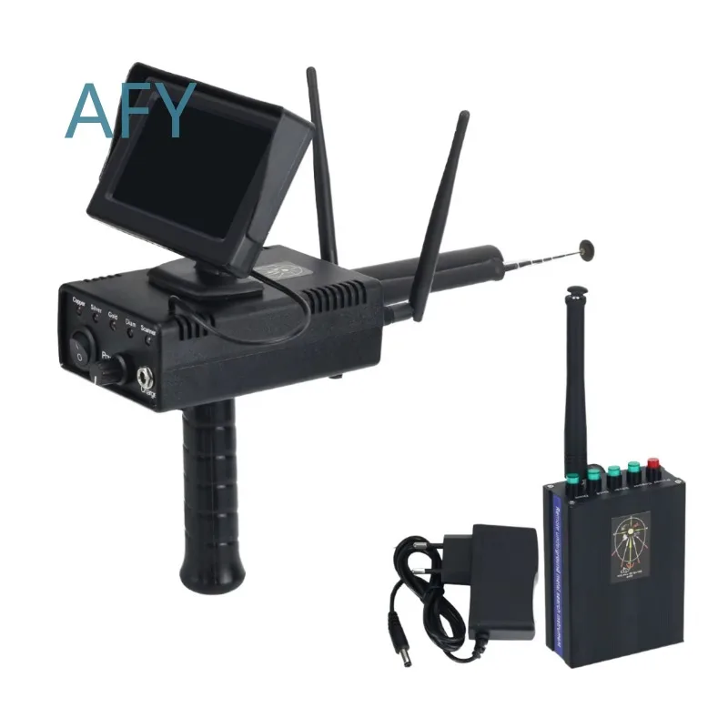 High Accuracy Handheld Metal Detector for Gold Prospecting Water Detection Waterproof Portable Mineral Locator for Treasure