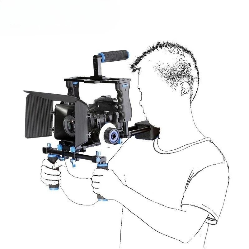 SLR Rabbit Cage Shoulder Stabilizer Kit Photography Camera Shoulder Equipment Camera