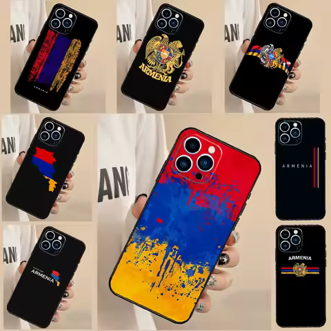 Armenian Flag Case For Samsung Galaxy S25 FE S23 FE S20 S21 S22 S24 S25 Ultra S9 S10 S25 Plus Cover Shell