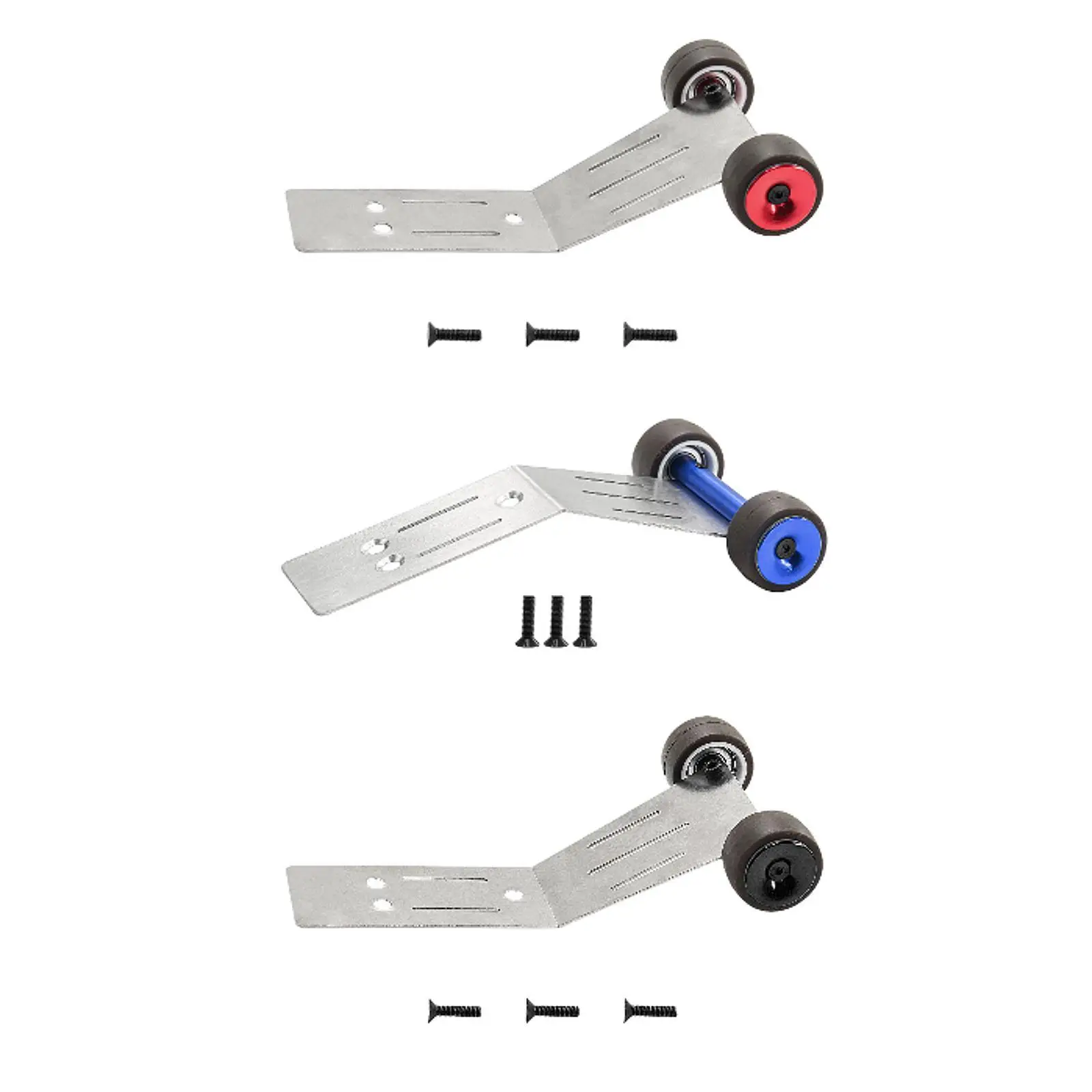 RC Wheelie Bar Heads up Wheel, Easy to Install Part Upgrades Part for 1/10 Scale RC Car Model, Modification Vehicles