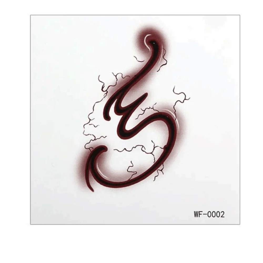 Waterproof Zodiac Signs Temporary Tattoo Virgo Pisces Scorpio the Twelve Zodiac Signs Gothic Chic Symbol Tattoo