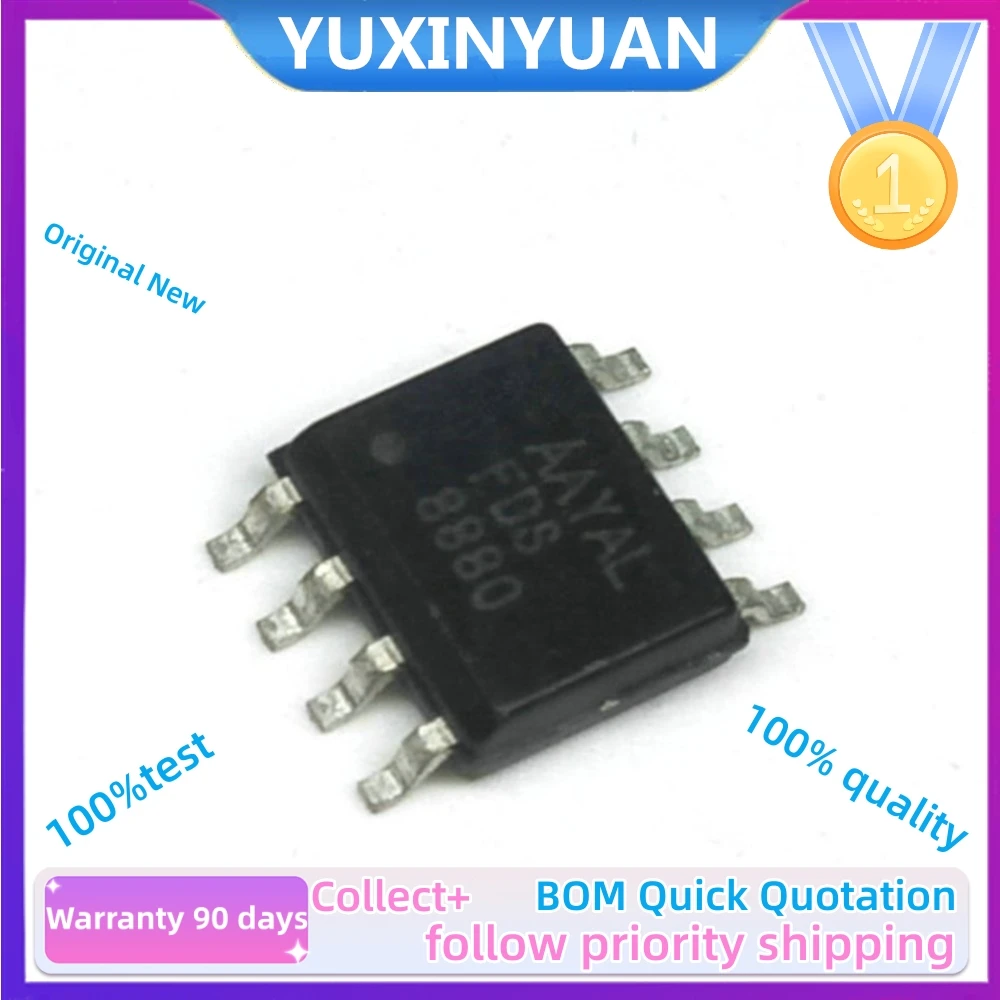 1PCs/Lot  FDS8858CZ FDS6984S FDS7764A FDS8670  FDS8880 FDS8884 MOS FET Chip IC SOIC-8 And NEw Original