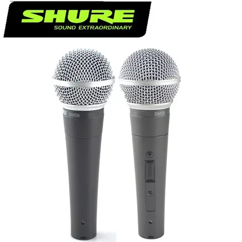 Shure SM58 Cardioid Dynamic Microphone for Stage Singing Professional Wired Microphone for Shure Karaoke SM58 Microphone