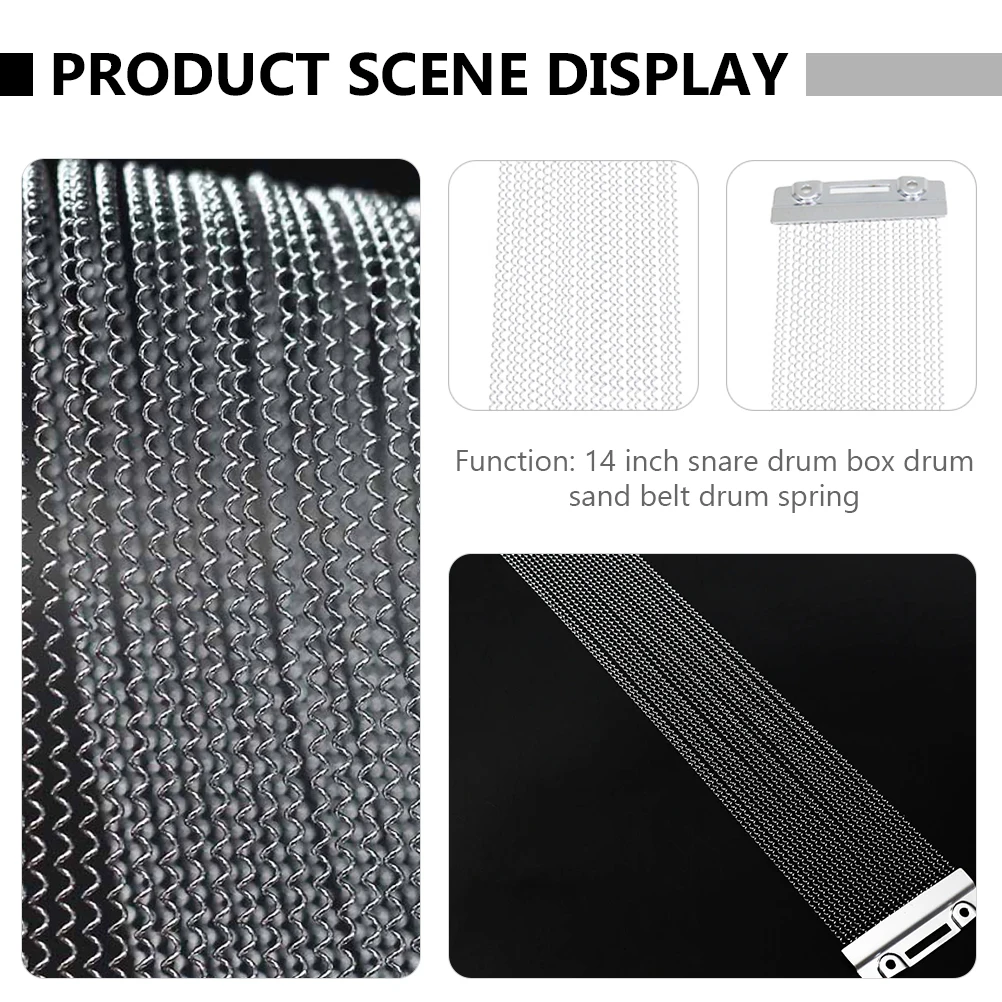 

Small Snare Drum Box Practical Belt Useful Spring For Percussion Instrument Sand Accessories