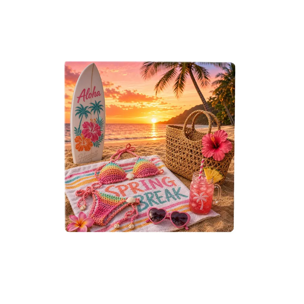 North America United States Hawaii Ceramic Fridge Magnets Tourist Souvenirs Decoration Articles Handicraft