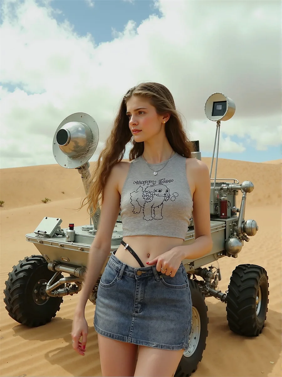 

Mini Denim High Waist Skirts Woman Holiday Women Clothes Winter Cashmere Pencil Work Elegant Adult Silky Quality Warmth Simple