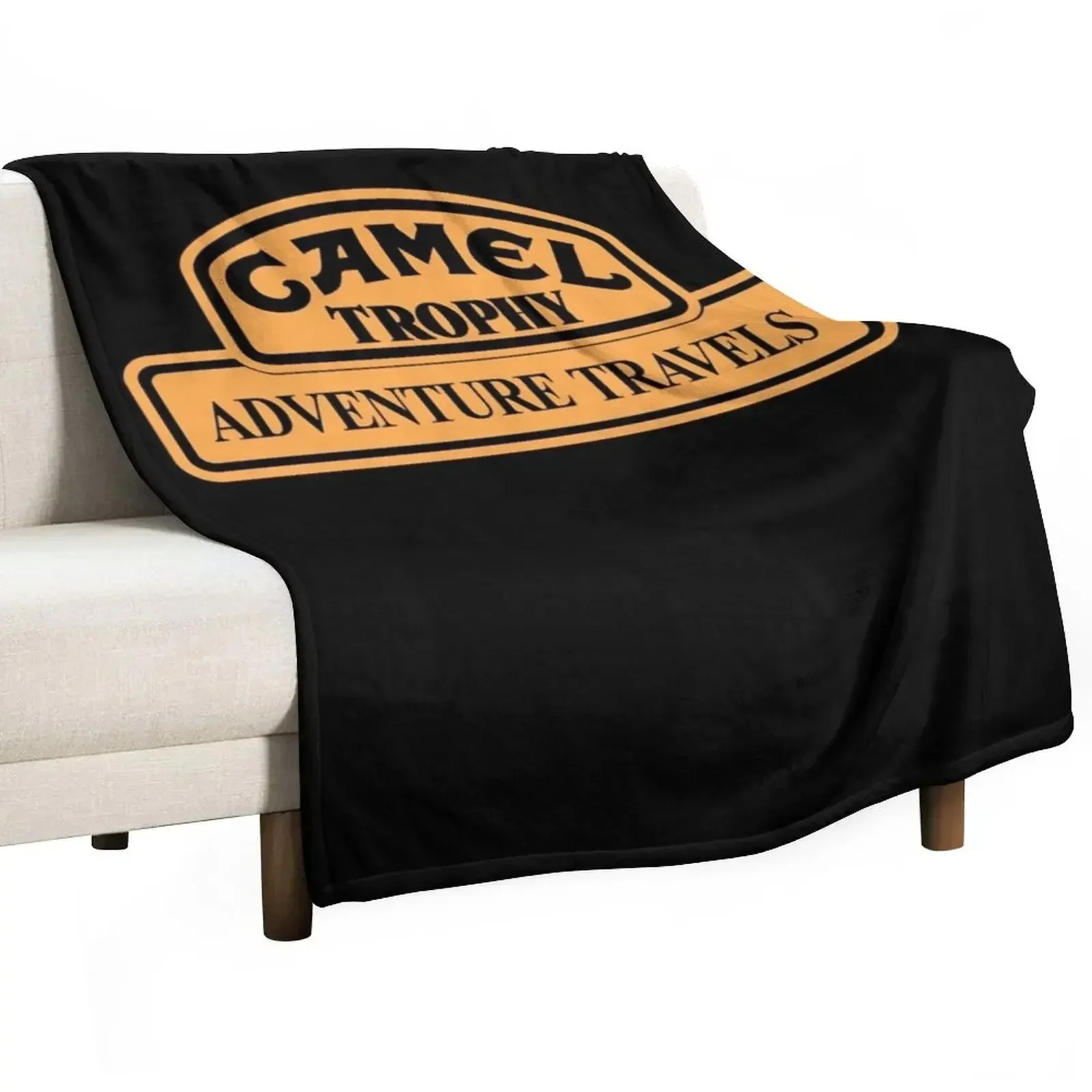 New CAMEL TROPHY Throw Blanket for babies Nap Cute Plaid Personalized Gift Blankets