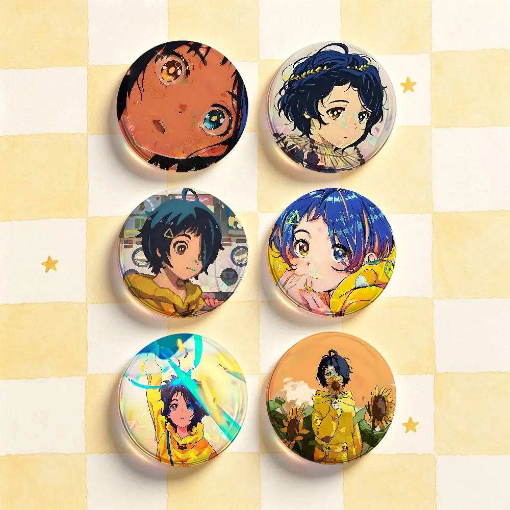 Ai Ohto Badges 25 32 44 58 75 mm Round Customizable Wholesale Fan goods Self-made fan freebies