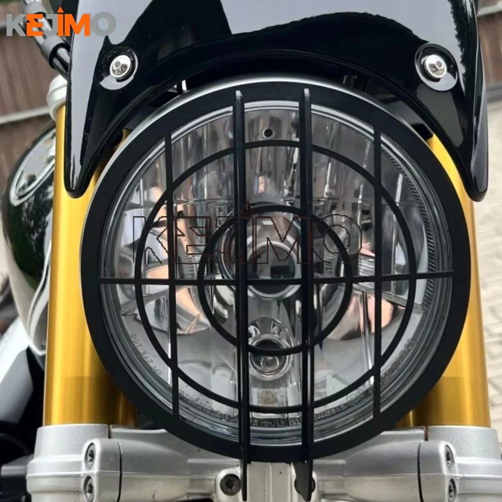 FOR BMW R ninet R-NINET 2014 -2016 2017 2018 2019 2020 2021 2022 2023 Headlight Grille Protection Guard Grills Cover Motorcycle