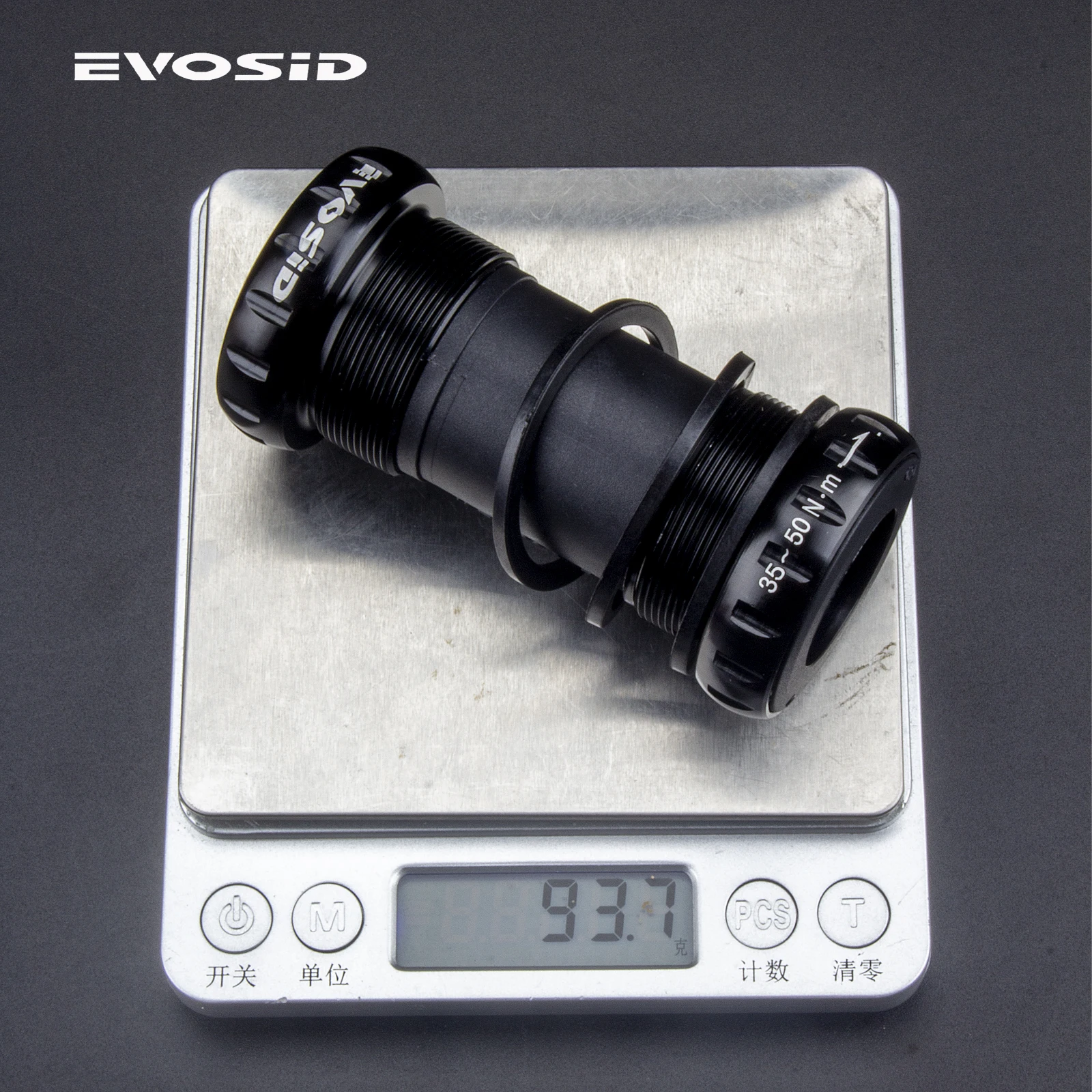 EVOSID BB68 BB91 BSA 24mm Bottom Brackets Center Shaft MTB Road Bike BB Aluminum CNC for Shimano 68 73mm Crankset