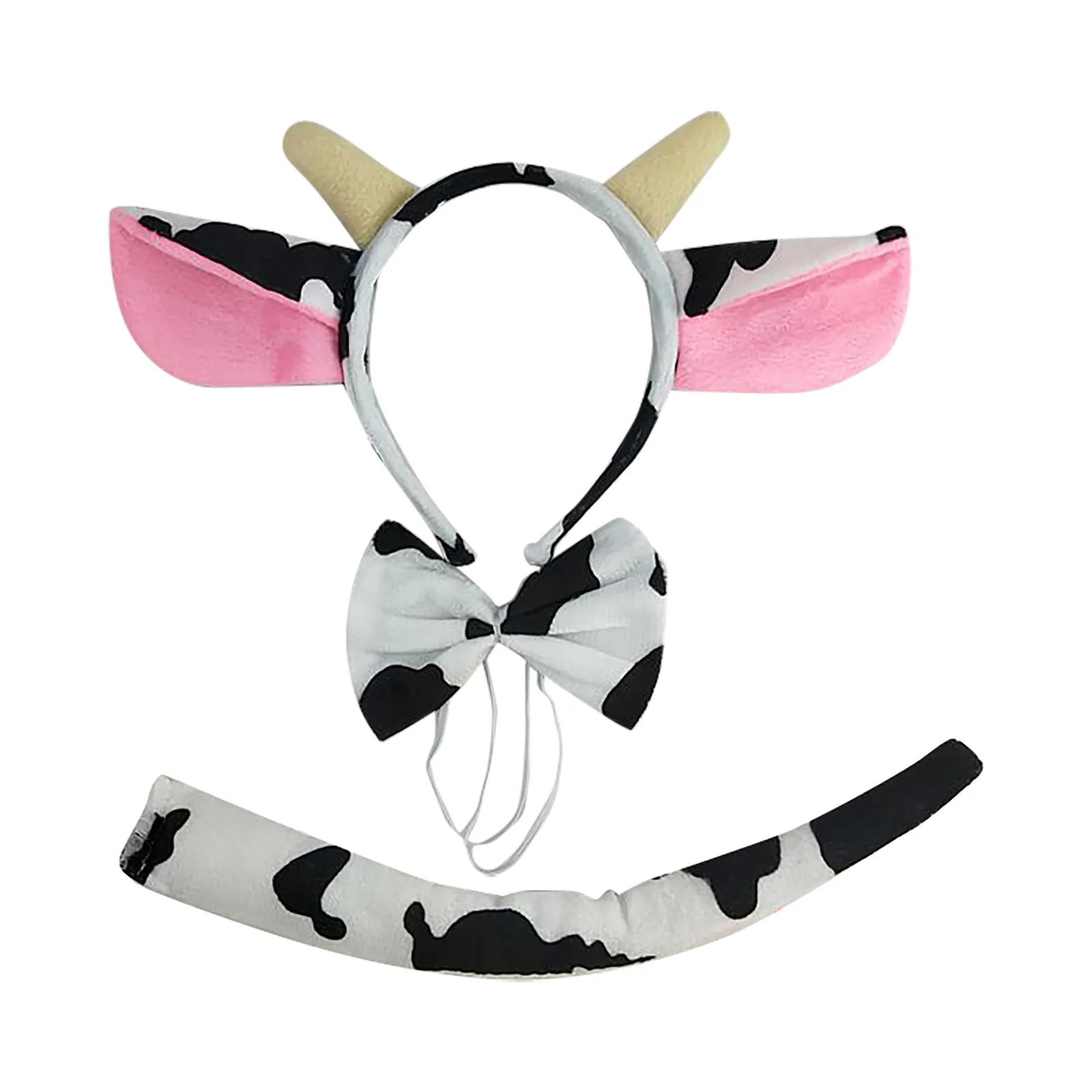 ألعاب فتاة 4 سنوات الإناث الديكور الحيوان مجموعة عقال 3 الأطفال هدية القوس عقال التعادل البقرة يوم قبعة الجدة لعبة مضحكة