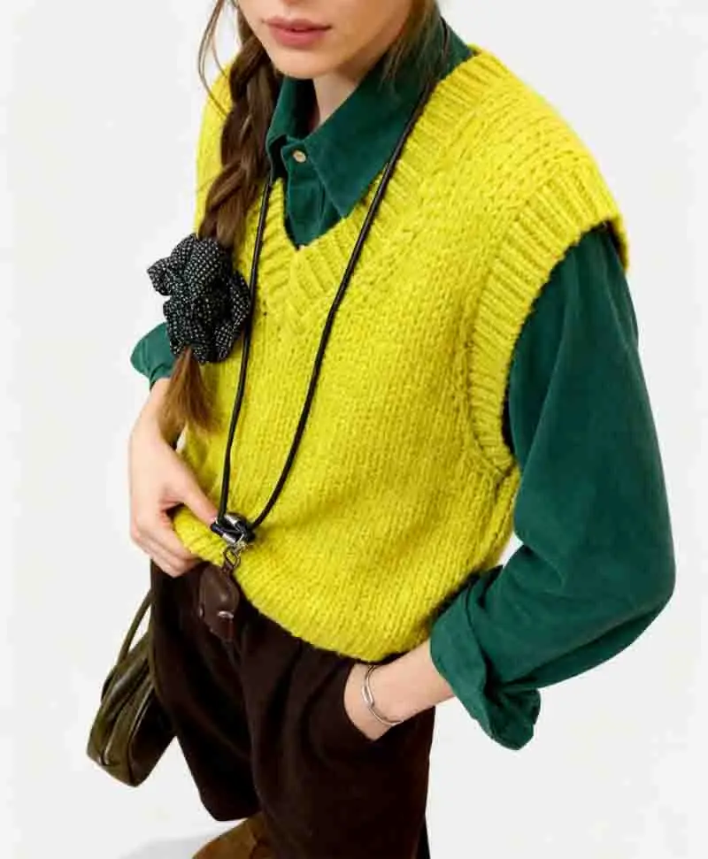 

Жилеты Жилеты Тонкие женские весенние жилеты для девочек с хлопковой подкладкой на пуговицах Бесшовный многослойный жилет Минимализм Чистый городский ретро