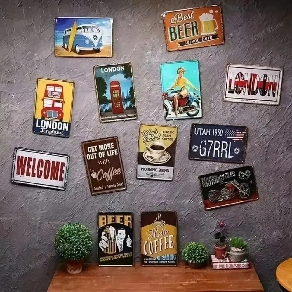 Металлическая табличка, декора – обзор и цена Vintage Collectible Tins
