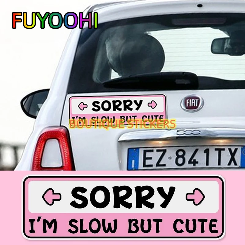 FUYOOHI New Driver Magnet Sticker Student Signs for The Novice or Beginner Safety Bumper Vehicle Reflective Decals