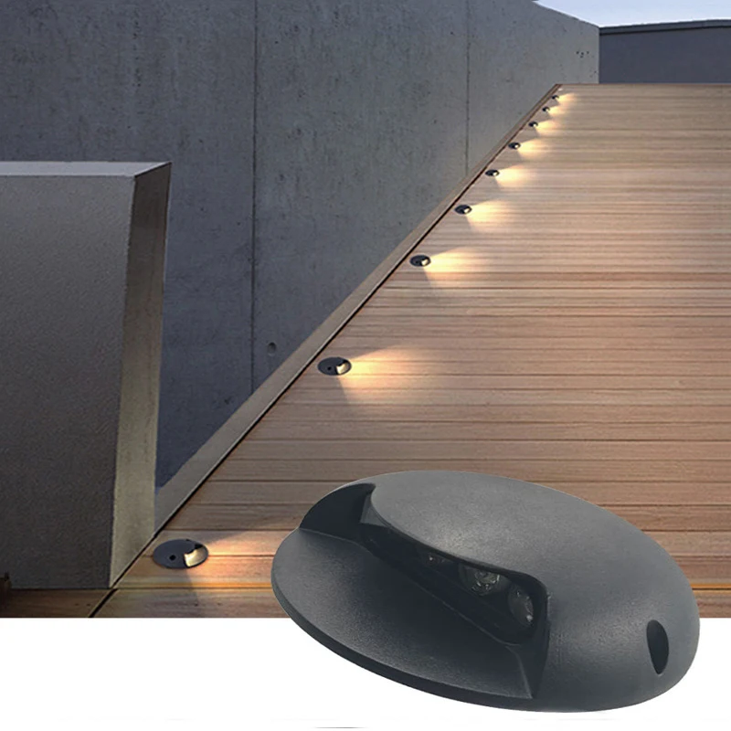 Waterproof LED Underground Lamp Outdoor Decorative Aluminium Buried Lamp for Plaza Garden Lawn Path Stair Lights AC85-265V