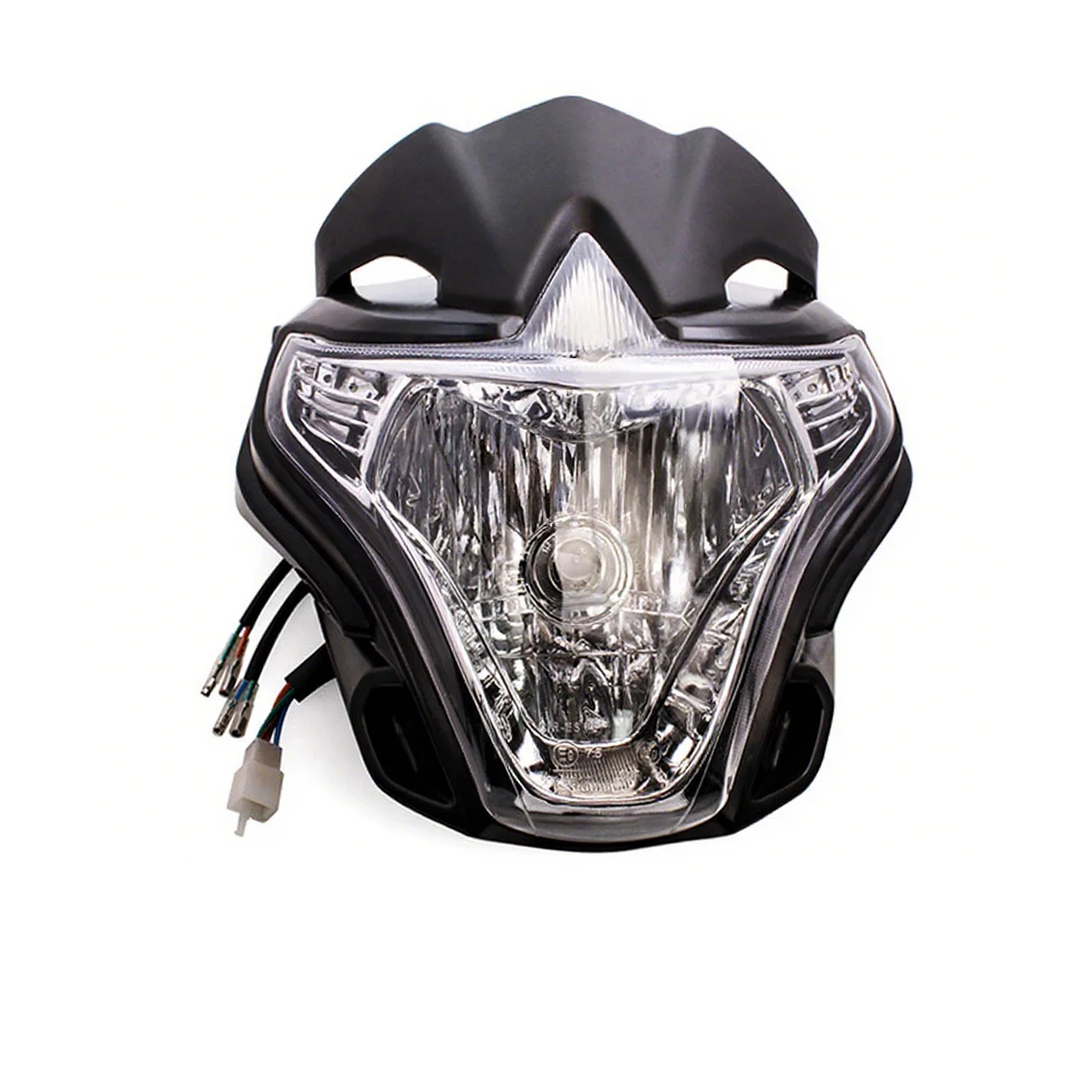 

Headlight with Built-in Turn Signals for Italika 150z 150sz 170z Motorcycles - Front Headlamp Assembly
