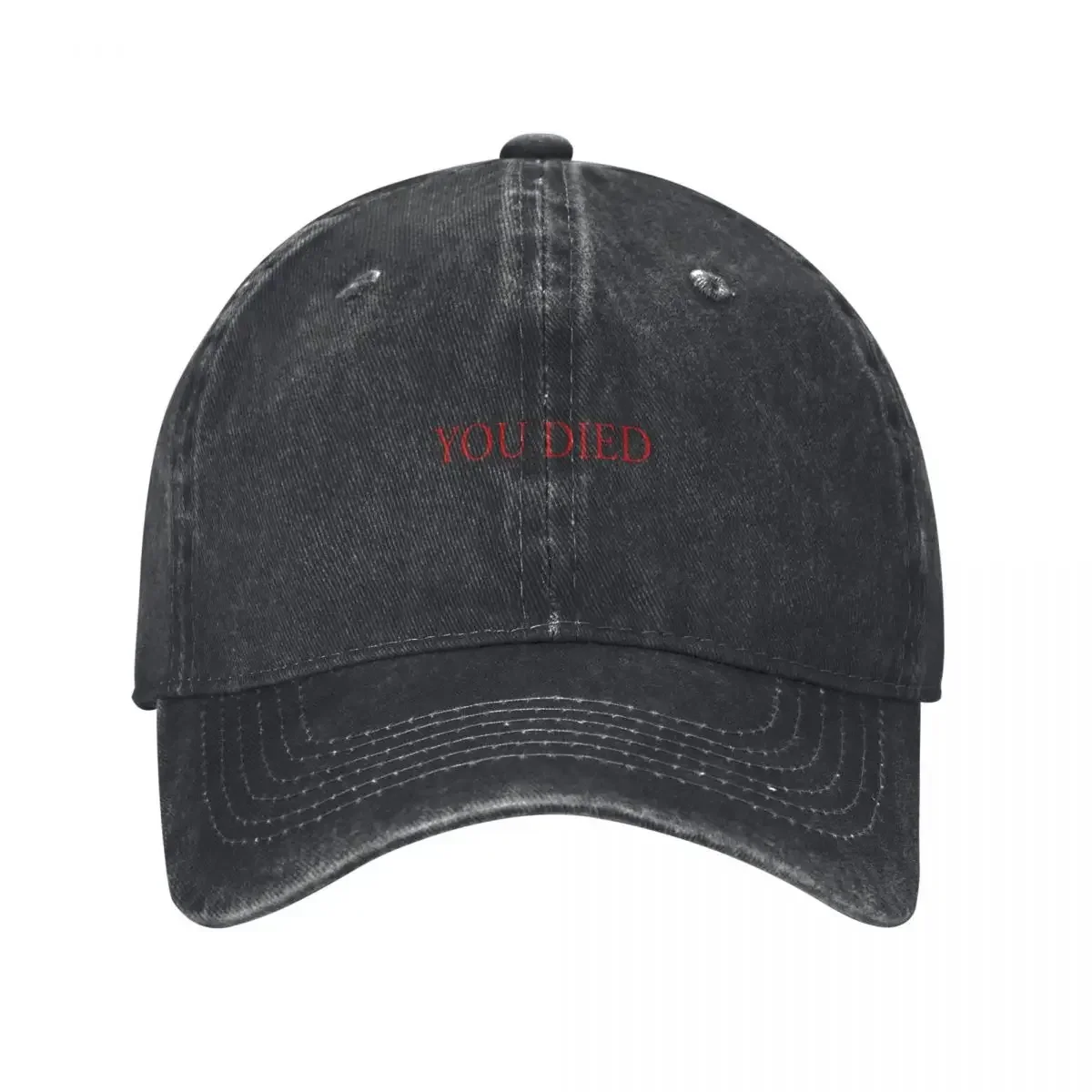 

You Died Baseball Cap Hat Baseball Cap Kids Hat Designer Hat Trucker Caps Women Men's