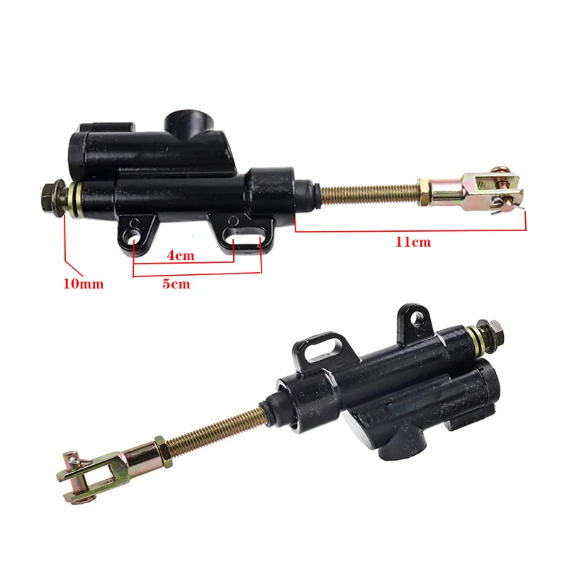 Motorcycle Rear Hydraulic Brake Master Cylinder Pump Foot Brake Master Cylinder Pump for Motorcycle Dirt Pit Bike ATV Quad