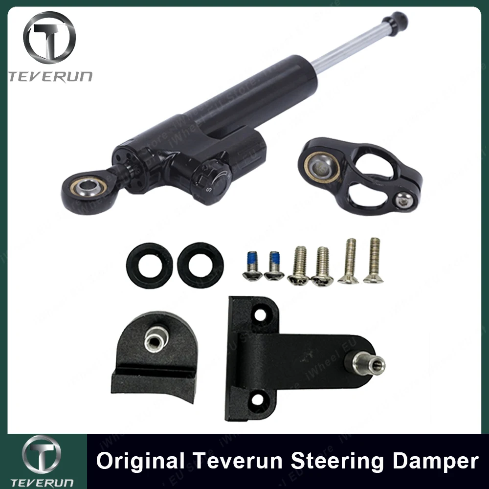 Ammortizzatore di sterzo originale Teverun per scooter elettrico Teverun Fighter Supreme/Supreme +/Supreme Ultra/Supreme 7260R