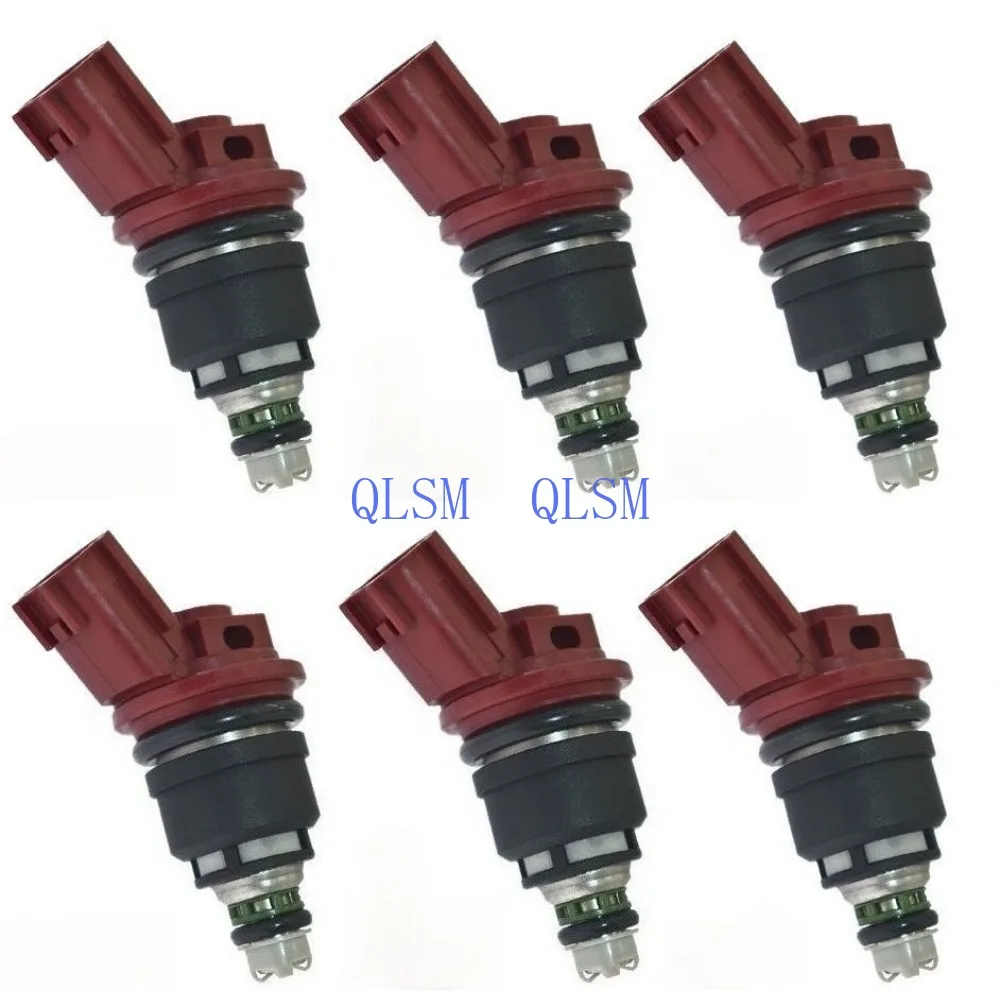 6pcs 740cc 16600-RR544 Fuel Injector For Nissan Skyline RB25DE RB25DET-Fairlady