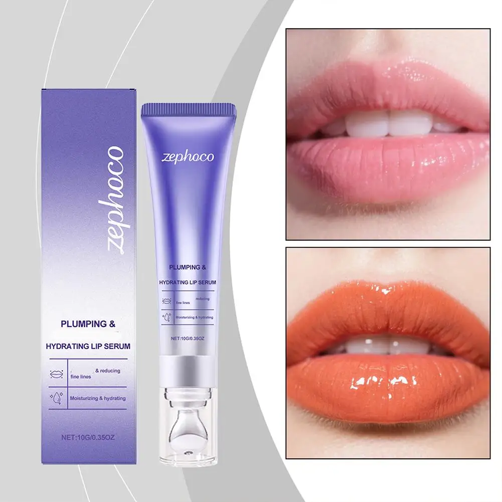 Plumpify Plumping Serum Oil, Hydrating Moisturizing Lip Oil, Fade Lines Non-Sticky For Plump, Smooth, Nourished Lips High-Shine