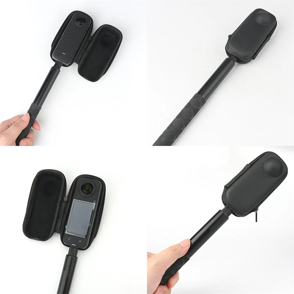 حقيبة واقية صغيرة للحمل لـ Insta360 X4 ، غلاف صندوق تخزين الجسم المحمول ، حقيبة مضادة للخدش ، ملحقات الكاميرا الرياضية