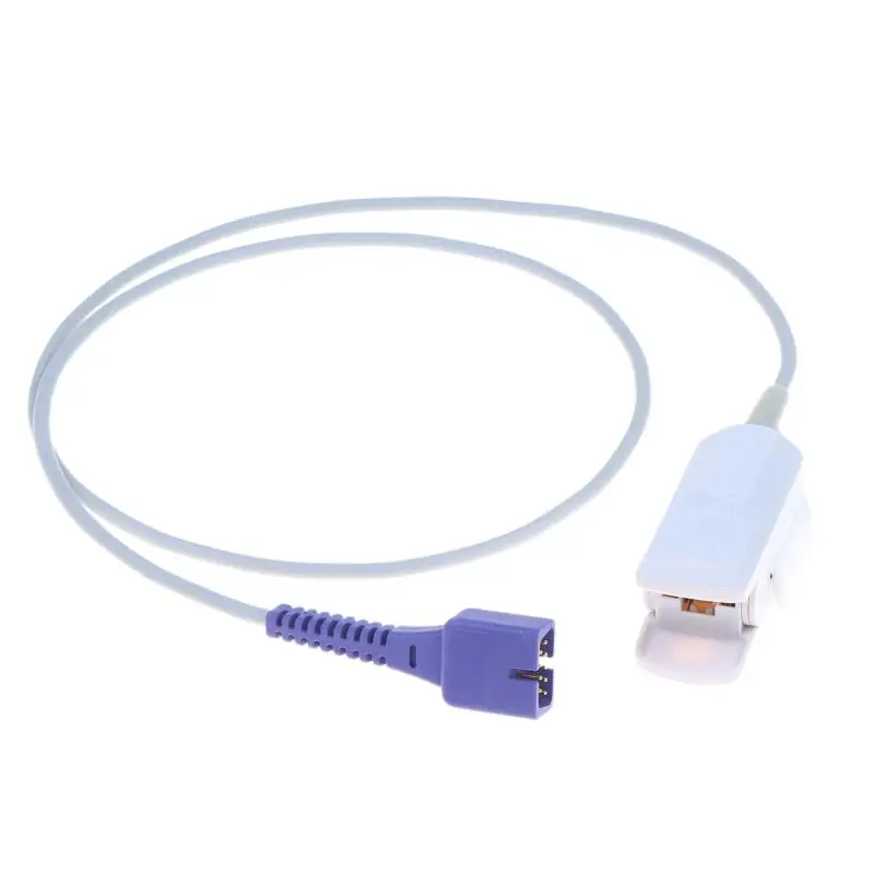 Adult Reusable Finger Clip SpO2 Sensor Probe DS100A Oximax 9Pin Fit for Nellcor Oximeter Monitoring Devices