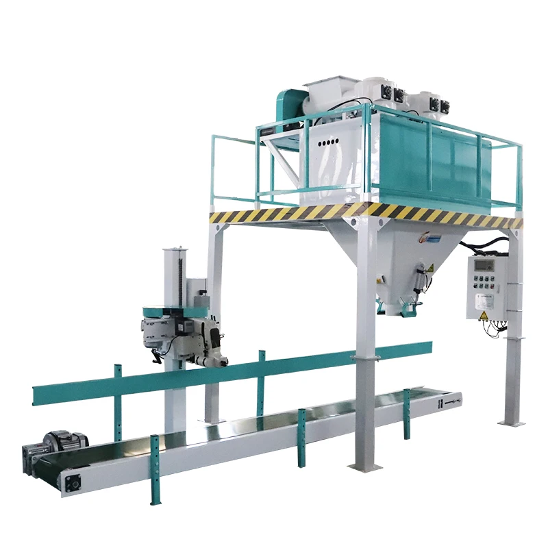 25kg to 50kg Bagging Scale Industrial Automatic Chemical Powder Packing Machine  with Screw Feeder
