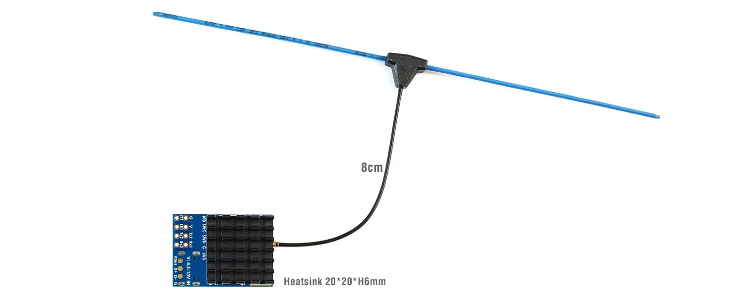 MATEK MATEKSYS MR900-30 MLRS MAVLink 900MHz LoRa Receiver 30dBm Long Range RX for FPV RC Drone DIY Parts
