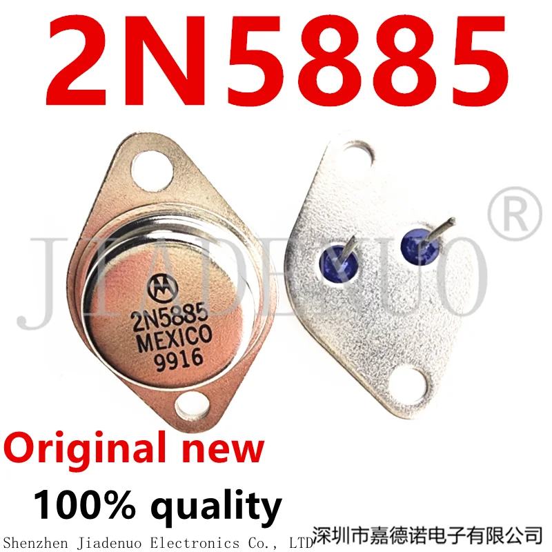 (1-2pce)100% New original 2N5885  TO-3 Chipset