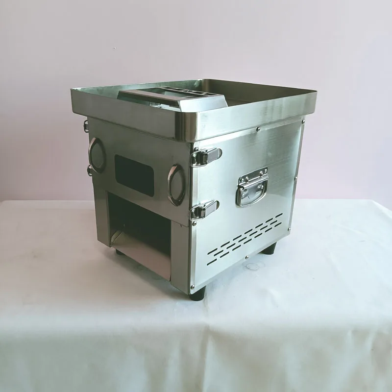 Restaurant Desktop Commercial Fresh Meat Slicer Cutter Machine Electric Beef Mutton Pork Meat Cutter Machine Meat Slicer