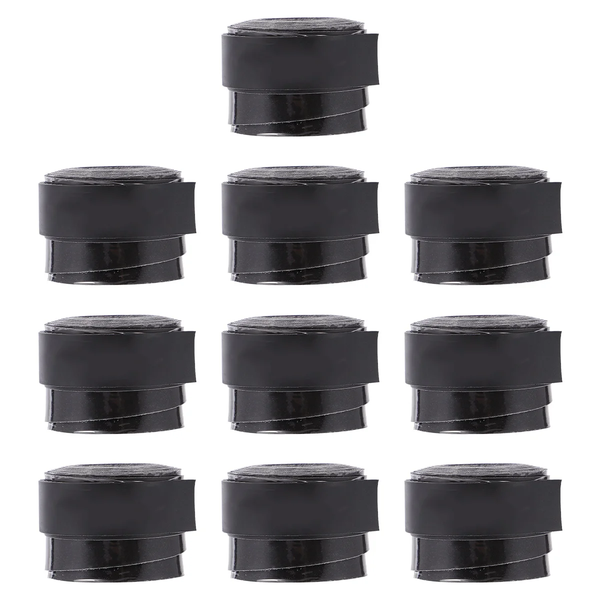 

10 Roll Tennis Tape H Grips Racket Tape H Grips Black Sticky Badminton Overgrips Non slip Sweat Absorption Durable
