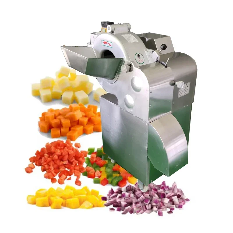 Multi Vegetable Fruit Onion Carrot Potato Dicer hine Vegetable Slicer Lightly Frozen Meat Dicing hine